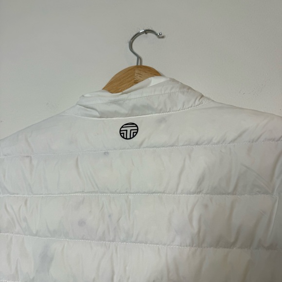 Tory Burch Tory Sport Crispy White Down Waterfowl Feather Lightweight Puffer med - Picture 10 of 13